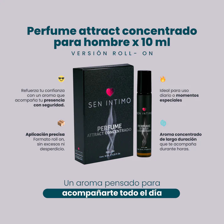 Perfume Roll On Hombre Sen Intimo x10Ml