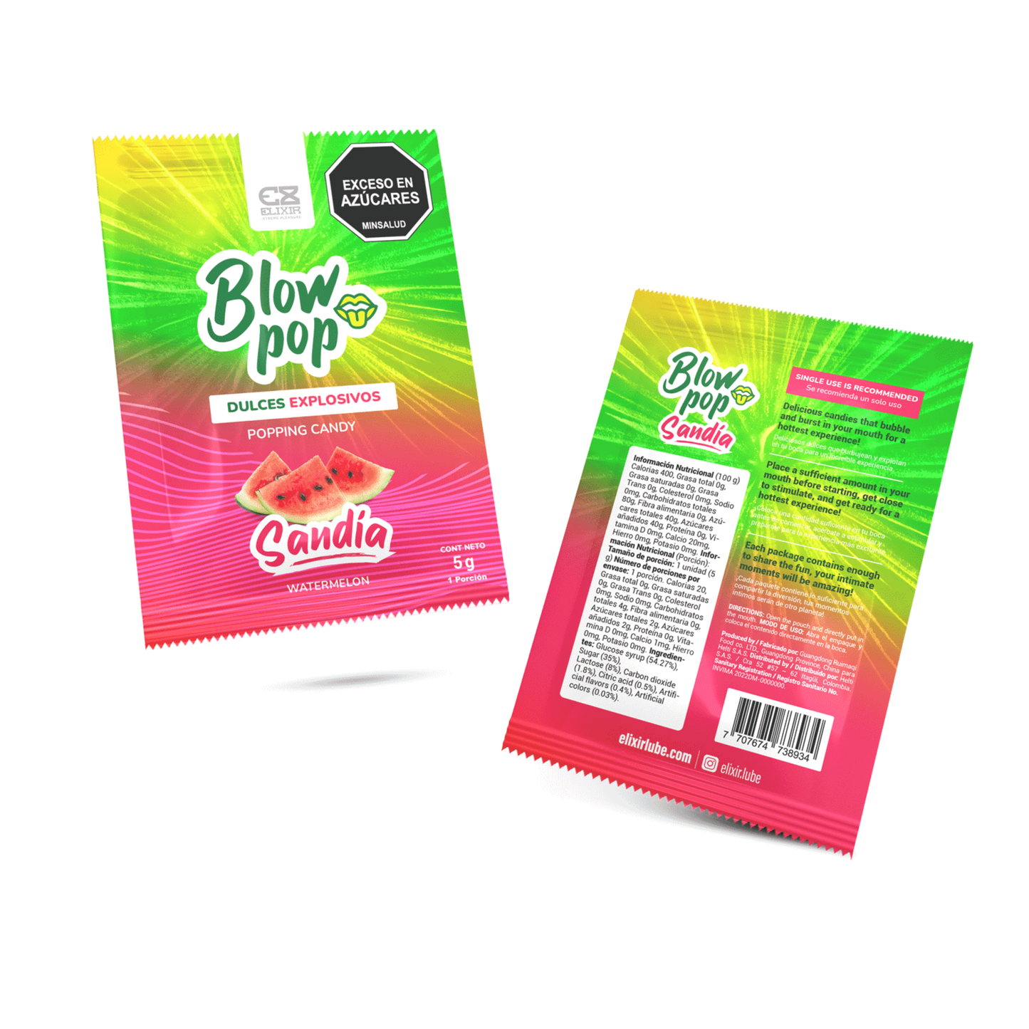 Quipito Blow Pop Elixir 5Gr