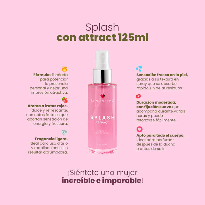 Splash Frutos rojos 125ml