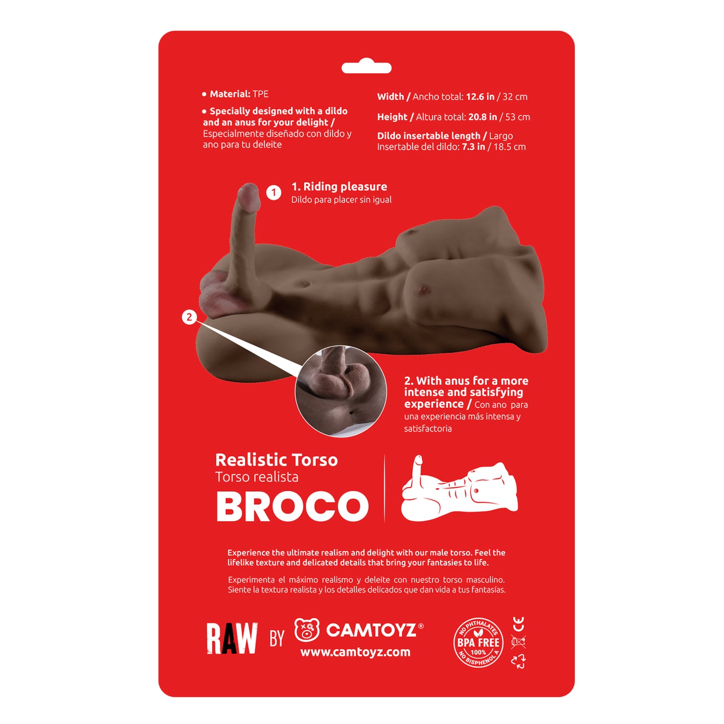 Torso Masculino Broco Camtoyz