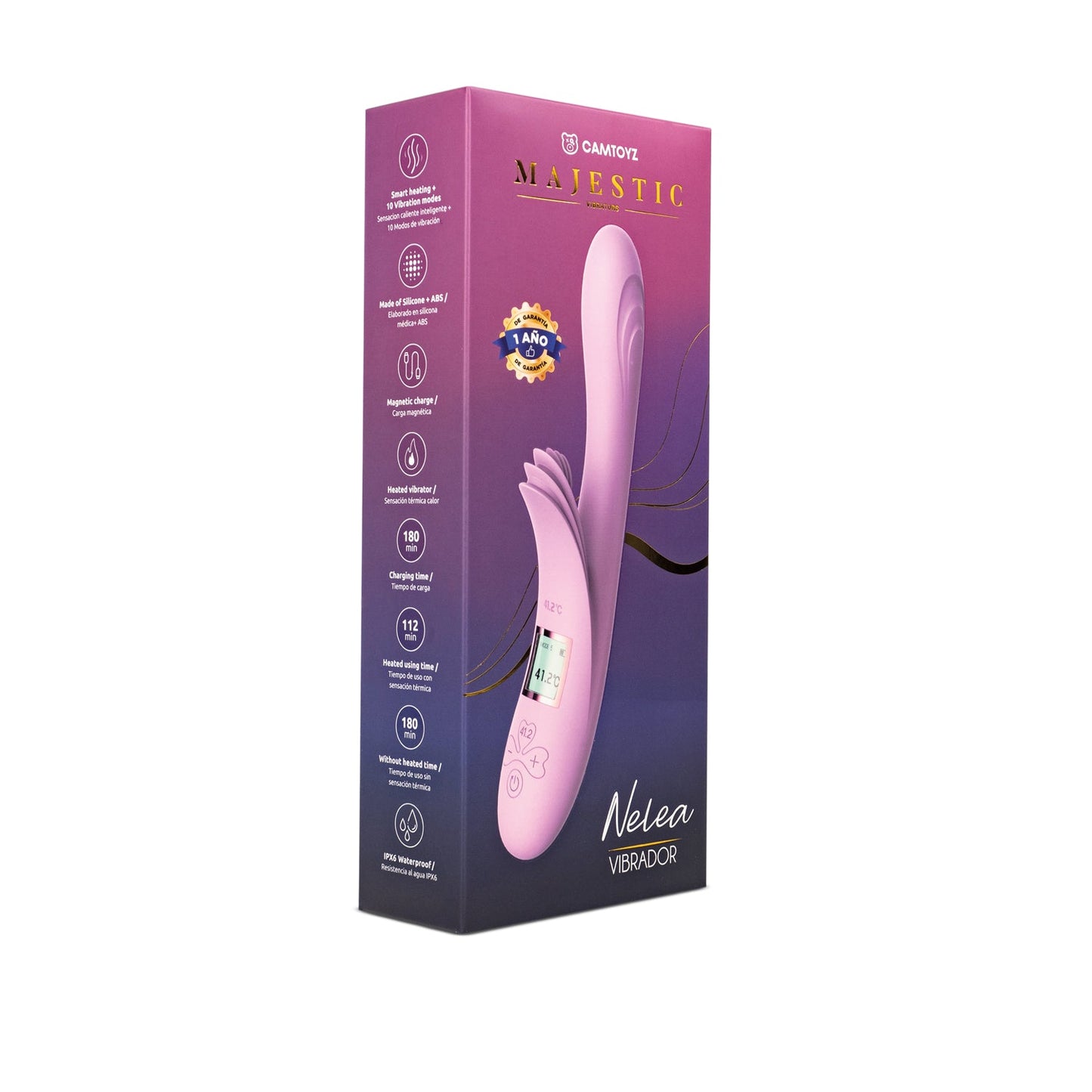 Vibrador Doble Estimulación Nelea Camtoyz