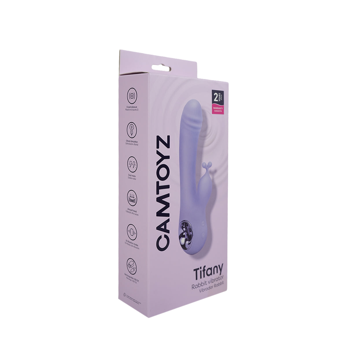 Vibrador Doble Estimulación Tifany Camtoyz
