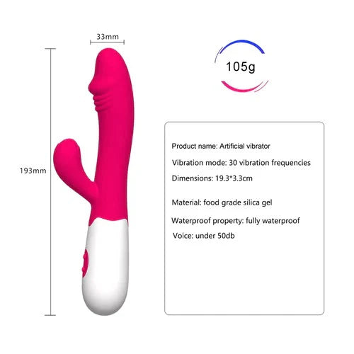 Vibrador Doble Estimulación Recargable