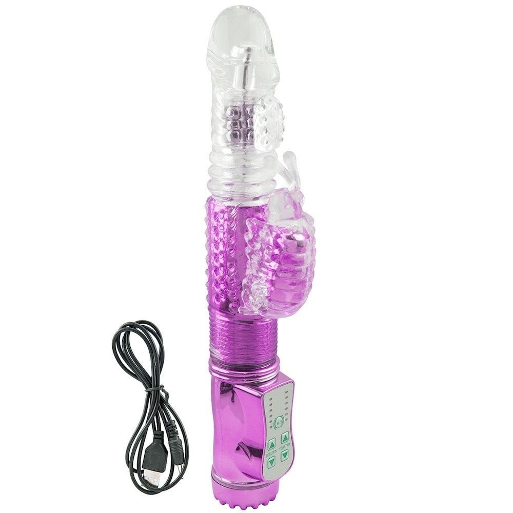 Vibrador Doble Estimulación Butterfly Recargable