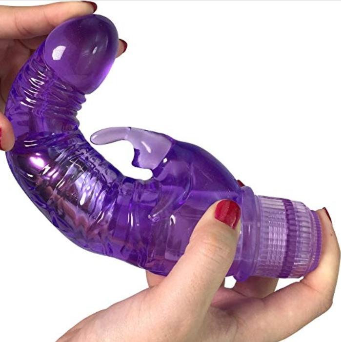 Vibrador Doble Estimulación Crystal Rabbit Baterias