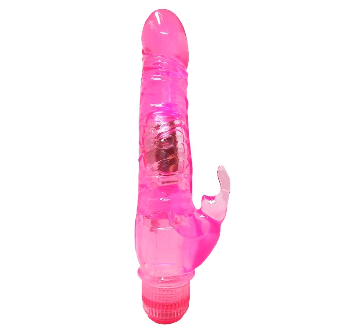 Vibrador Doble Estimulación Crystal Rabbit Baterias
