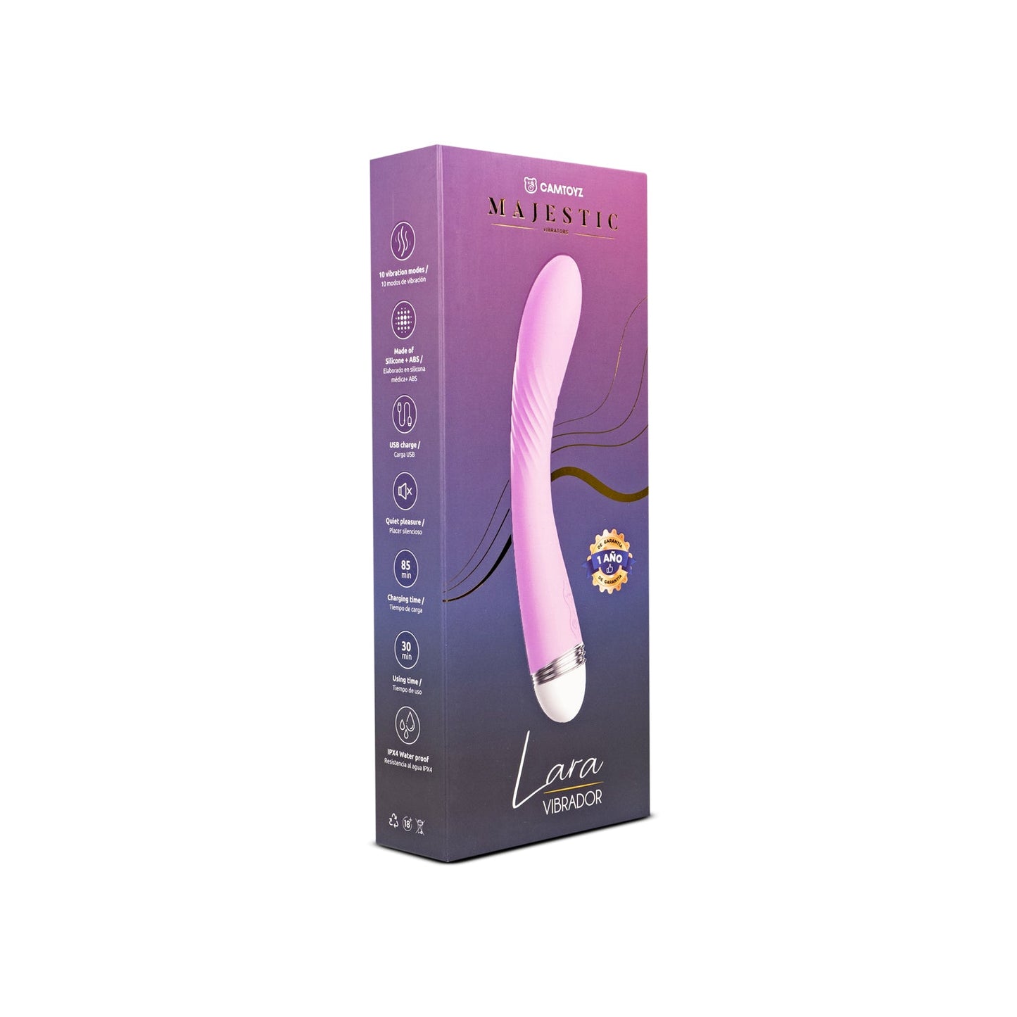 Vibrador Lara Camtoyz