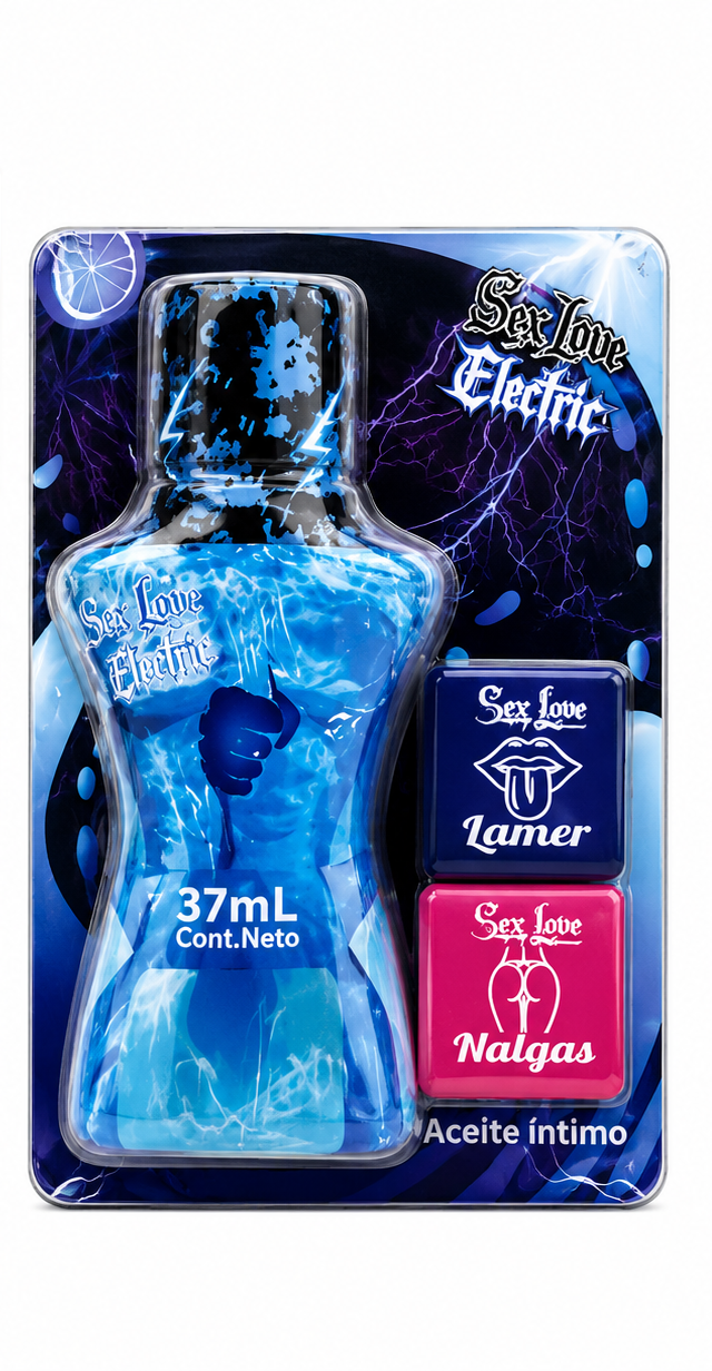 Dados Con Aceite Electric 37 Ml Sex Love
