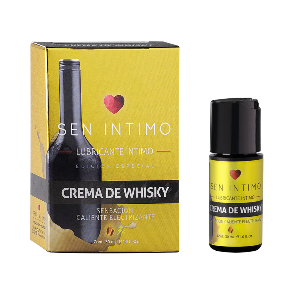 Lubricante Íntimo  Crema De Whisky - Electr Sen Intimo 30Ml