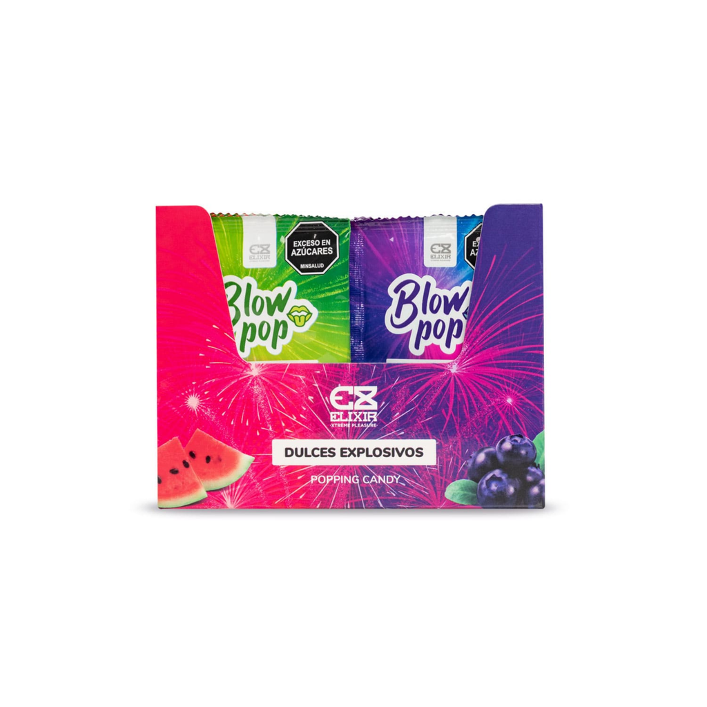Quipito Blow Pop Caja x 24 Elixir 5Gr