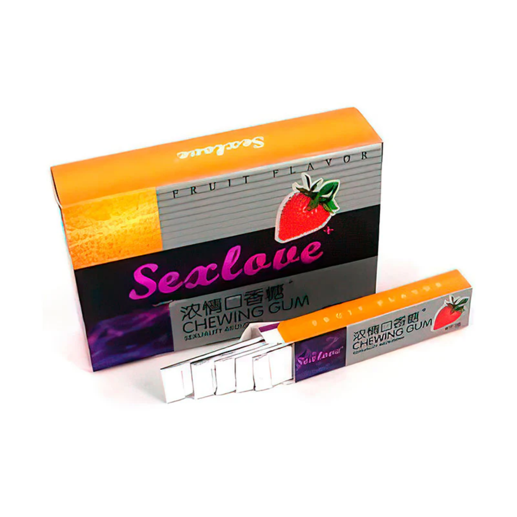 Potenciador Sexual Femenino Chicles Excitantes 10 Caja x 5 Und